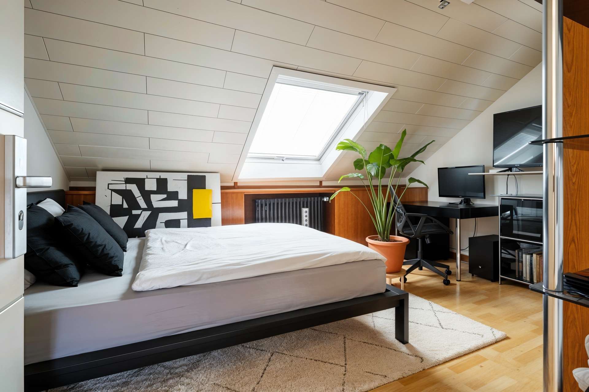 Immobilie in Marbach am Neckar - Dachgeschosswohnung mit fabelhaftem Ausblick und zwei Stellplätzen - Bild 2