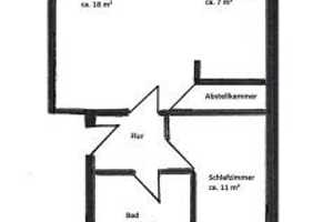 2 Zimmer DG-Wohnung mit Laminat und Einbauküche zu vermieten – Gaertnerstraße 1c, 39104 Magdeburg – Vorschaubild 2