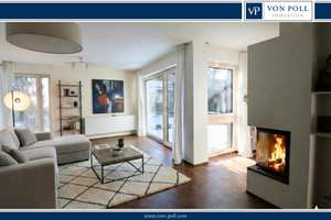 Einziehen und wohlfühlen: Saniertes Familienidyll mit Glaskamin und Süd-Garten in München-Solln