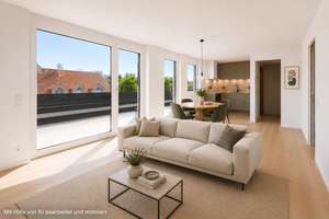 Eine Rarität – Heller 2,5-Zimmer-Dachterrassentraum mit tollem Ausblick