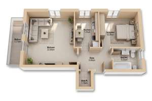 2-Zimmer -Wohnung mit Balkon – Teisenbergstr. 3, 83416 Saaldorf-Surheim – Vorschaubild 20