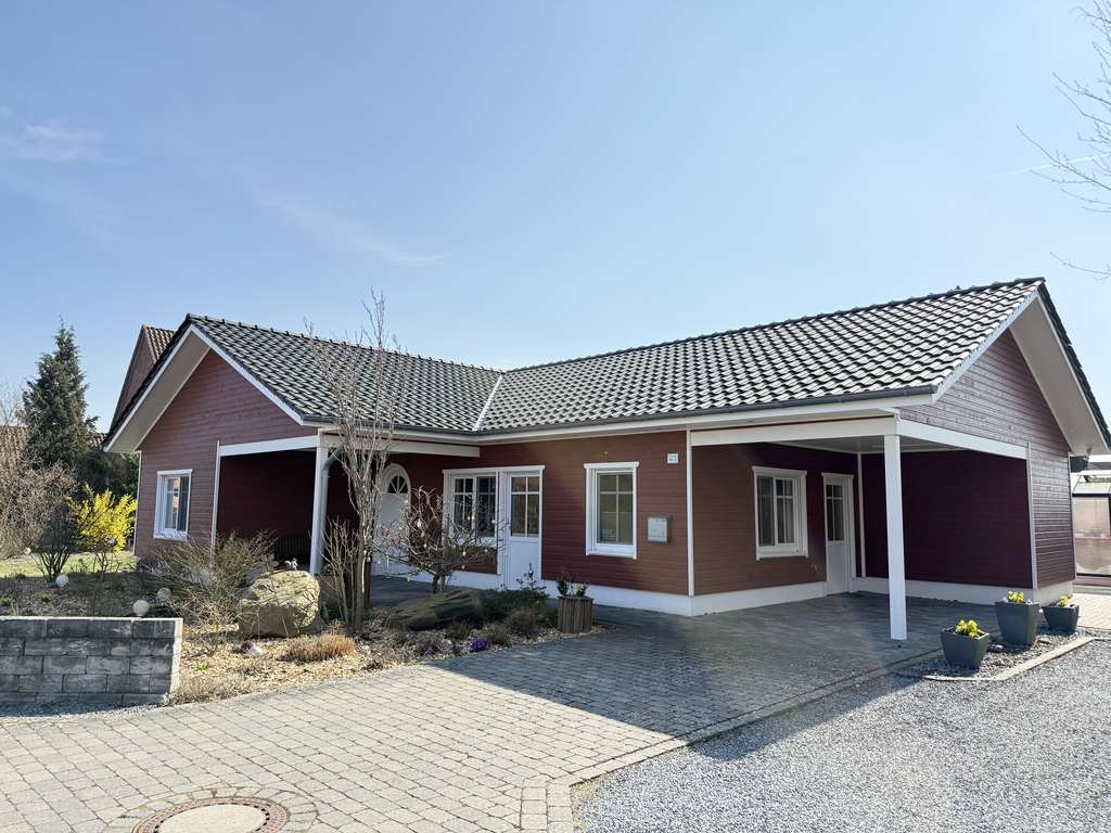 Immobilie in Landesbergen - Familienfreundliches Schwedenhaus mit Wohlfühlcharakter und eigenem  Gartenparadies - Bild 0