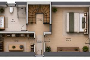 Neubau eines massiven, freistehenden Einfamilienhauses in top Lage von Bochum-Stiepel – Die vollständige Adresse der Immobilie erhältst du vom Anbieter., 44797 Stiepel, Bochum – Vorschaubild 6
