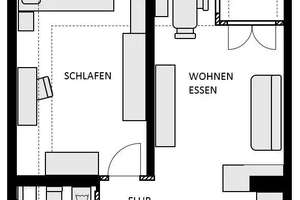 Reserviert - Helle hochwertige 2 Zimmer Dachwohnung in der Säbener Str, Untergiesing – Die vollständige Adresse der Immobilie erhältst du vom Anbieter., 81543 Giesing, München – Vorschaubild 2