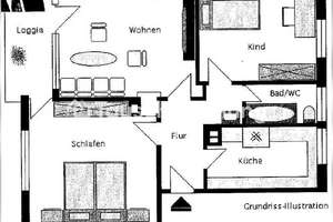 Tauschwohnung: 3-Zimmer im Stuttgart WEST mit Balkon und Aussicht – Die vollständige Adresse der Immobilie erhältst du vom Anbieter., 70176 Rosenberg, Stuttgart – Vorschaubild 2