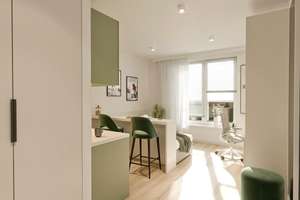 Vollmöbliertes Neubau-Apartment in Top-Lage nahe Uni Kassel – Weserstraße 2B, 34125 Mitte, Kassel – Vorschaubild 3