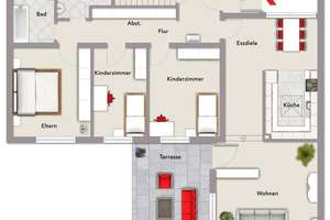Schöner Reiheneckbungalow in Nürnberg-Langwasser – Die vollständige Adresse der Immobilie erhältst du vom Anbieter., 90473 Langwasser Südost, Nürnberg – Vorschaubild 12