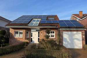 freistehendes hochwertiges EFH in top Wohnlage mit Garage, Fotovoltaik, Kamin und vielem mehr. – Münster – Vorschaubild 1