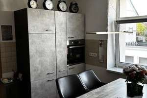 Helle 3-Raum-Wohnung mit großer Wohnküche, Kaminanschluss, Garten & Stellplatz – Clara-Zetkin-Straße 1, 99706 Sondershausen – Vorschaubild 2