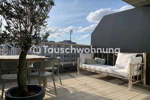 Tauschwohnung: 2-Zimmer Loftwohnung mit Blick auf die Alpen