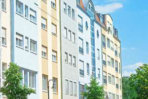 Zentrales Modernes Wohnen in der Neustadt + Balkon + Panoramablick +  Einbauküche + PKW Tiefgarage – Hartigstr. 1, 1127 Pieschen-Süd, Dresden – Vorschaubild 3