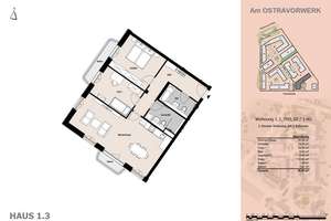 **Erstbezug** 3-Raum-Wohnung mit zwei Balkonen in Dresden-Friedrichstadt – Friedrichstraße  60, 1067 Friedrichstadt, Dresden – Vorschaubild 13