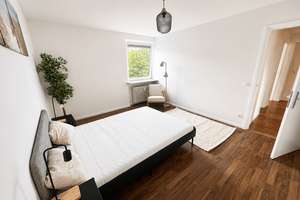 Wohnen im Grünen in Milbertshofen: moderne, MÖBLIERTE 3-Zimmer-Wohnung mit sonnigem Balkon – Die vollständige Adresse der Immobilie erhältst du vom Anbieter., 80807 Milbertshofen, München – Vorschaubild 5