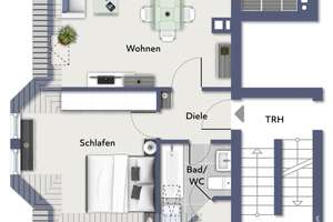Bezugsfreie 2-Zimmer-Eigentumswohnung mit Loggia im beliebten Kreuzviertel – Die vollständige Adresse der Immobilie erhältst du vom Anbieter., 48147 Kreuz, Münster – Vorschaubild 12