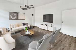 Frei ab 01.07. ! Top renovierte.2,5-Raum- WE im 1.OG mit Balkon ! ** PROVISIONSFREI ! ** – Am Himgesberg 3, 47259 Hüttenheim, Duisburg – Vorschaubild 10