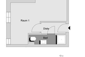 1-Zimmer-Wohnung in Bonn Castell (5302_165) – Nordstr. 102, 53111 Bonn-Castell, Bonn – Vorschaubild 7
