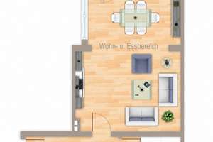 Helle und renovierte 2-Zimmer-Erdgeschoss-Wohnung mit Terrasse in ruhiger Lage! – Die vollständige Adresse der Immobilie erhältst du vom Anbieter., 51375 Schlebusch, Leverkusen – Vorschaubild 9