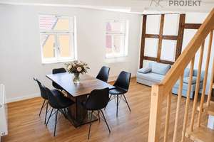 Möblierte 4-Zimmer-Maisonette-Wohnung im Herzen der Bayreuther Innenstadt sofort frei - 84m²