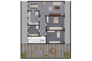 Wohnen mit Charakter: Penthouse mit 3,5 Zimmern in Wuppertal-Elberfeld – Jung-Stilling-Weg 42, 42349 Elberfeld, Wuppertal – Vorschaubild 12