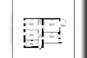 Tauschwohnung: 3,5-Zimmer-Wohnung in Mitte für größere in Berlin – Die vollständige Adresse der Immobilie erhältst du vom Anbieter., 13357 Gesundbrunnen, Berlin – Vorschaubild 1