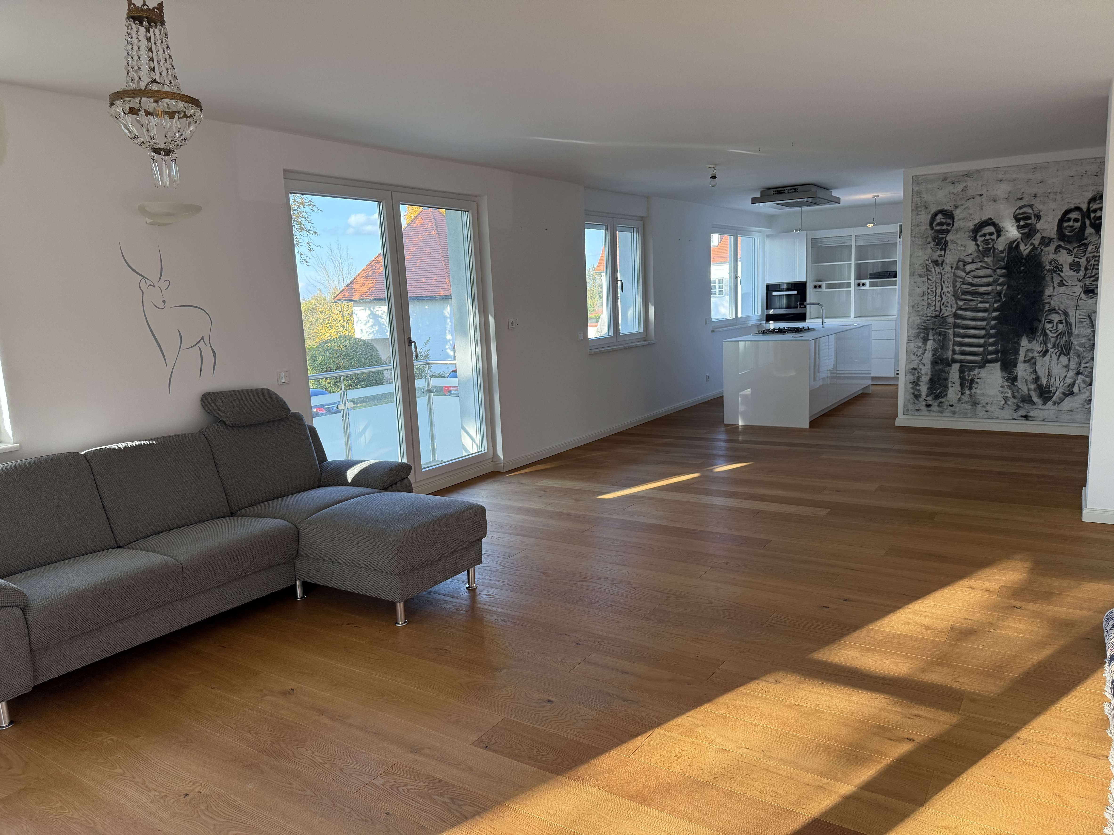 Immobilie in Grabenstätt - Chiemseenähe! Exklusive 3-Zimmer-Wohnung mit Bergblick und großer Terrasse - Bild 10