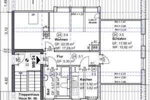 Erstbezug nach Sanierung: Moderne 2-Zi.-DG-Wohnung mit Einbauküche und PKW-Stellplatz – Am Wald 4B, 18190 Sanitz – Vorschaubild 11