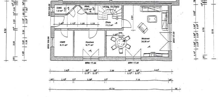 Grundriss Erdgeschoss