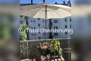 Tauschwohnung: Helle 2 Zimmer in Schwabing gegen 3-Zimmer Wohnung