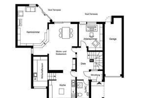 Architektenjuwel. – Die vollständige Adresse der Immobilie erhältst du vom Anbieter., 25474 Ellerbek – Vorschaubild 12