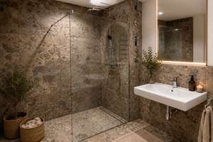 Neubau-Erstbezug in Charlottenburg-Westend – Stilvolle 1,5-Zimmer-Wohnung mit großer Terrasse  – Reichstrasse 56, 14052 Westend, Berlin – Vorschaubild 3