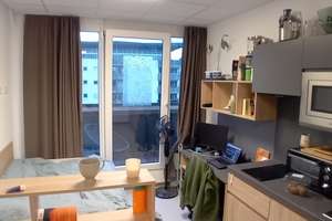 Studentenwohnheim, inklusive aller Nebenkosten Stuttgart-Nord – Wolframstraße 36, 70191 Am Pragfriedhof, Stuttgart – Vorschaubild 1