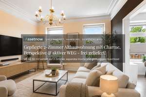 Uhlenhorst: Gepflegte Altbauwohnung mit Charme, Perspektive & aktiver WEG – Die vollständige Adresse der Immobilie erhältst du vom Anbieter., 22085 Barmbek-Süd, Hamburg – Vorschaubild 1