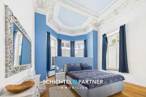 Vegesack | Einmalige Altbauwohnung in der Villa Fritze im Toscana-Stil