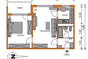 Attraktive 2-Raumwohnung sucht neuen Mieter – Lumumbastraße 7, 39126 Neustädter See, Magdeburg – Vorschaubild 9