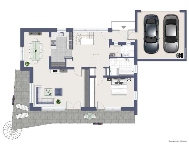 Grundriss Erdgeschoss