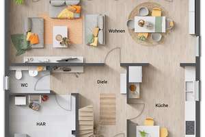 Das Haus für alle Lebensphasen – einfach flexibel – Die vollständige Adresse der Immobilie erhältst du vom Anbieter., 74889 Sinsheim – Vorschaubild 5