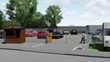 Entstehung eines neuen Parkplatzes.