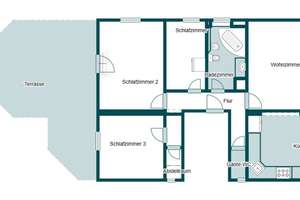 Sofort Bezugsfrei: 4-Zimmer-Wohnung mit Terrasse in zentraler Lage von Feuerbach – 70469 Feuerbach-Mitte, Stuttgart – Vorschaubild 14