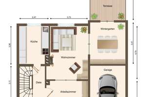 Familienidylle in Stadtfeld West – großzügige Doppelhaushälfte mit Traumgarten – Kleiberweg 15, 39110 Stadtfeld West, Magdeburg – Vorschaubild 60