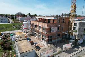 Rohbau FERTIG !!! Exklusive Doppelhaushälfte im Neubaugebiet (St. Anton-Siedlung). – Die vollständige Adresse der Immobilie erhältst du vom Anbieter., 86165 Lechhausen-Ost, Augsburg – Vorschaubild 2