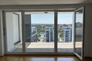 Unverbaubarer Blick im Westhafen 8. OG, 3 Zimmer, bezugsfertig von privat – 60327 Gutleutviertel, Frankfurt am Main – Vorschaubild 6