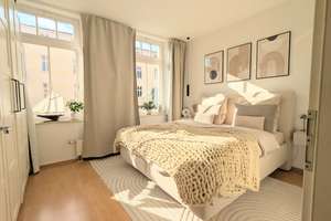 Flexible Zwischenmiete: Sonnige und vollmöblierte 3-Zimmer-Wohnung mit 2 Balkonen in KTV – Die vollständige Adresse der Immobilie erhältst du vom Anbieter., 18057 Kröpeliner-Tor-Vorstadt, Rostock – Vorschaubild 3