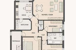 Helle 4-Zimmer-Erdgeschosswohnung mit Terrasse und Stellplatz in zentraler Lage von Diepholz – Die vollständige Adresse der Immobilie erhältst du vom Anbieter., 49356 Diepholz – Vorschaubild 12