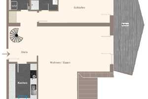 Bad Homburg - Komplett und hochwertig sanierte 5-Zi Maisonette-Whg, Dachterrasse, Balkon – Hochtaunuskreis – Vorschaubild 21
