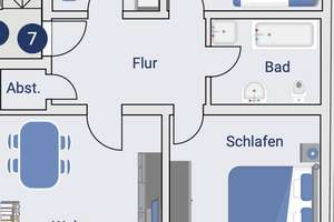 Helle 3 Zimmer Wohnung in Recklinghausen – Alte Grenzstraße 189, 45663 König-Ludwig, Recklinghausen – Vorschaubild 21