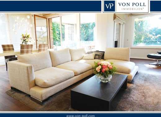 Exklusive Zwei-Zimmer-Wohnung mit herrlicher Terrasse und Gartennutzung mitten im Park