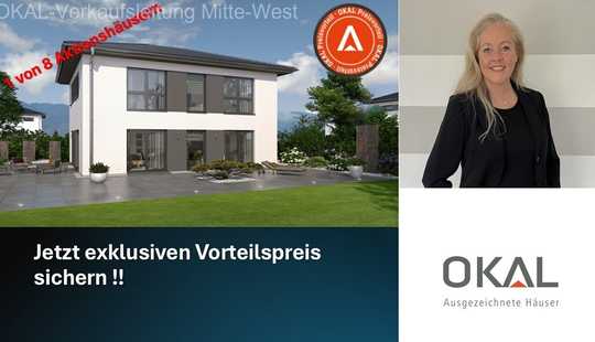 Bild von MODERNES WOHNHAUS MIT ELEGANTEM WALMDACH - inkl. Grundstück - malervorbereitet