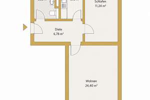 Obersendling – gepflegte 2-Zimmer-Wohnung und Tiefgaragenstellplatz – Die vollständige Adresse der Immobilie erhältst du vom Anbieter., 81379 Graggenau, München – Vorschaubild 11