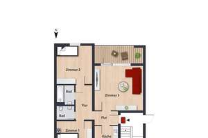 Modernisierte Erdgeschosswohnung in grüner Umgebung – Eisenacher Str. 41, 38444 Westhagen, Wolfsburg – Vorschaubild 7