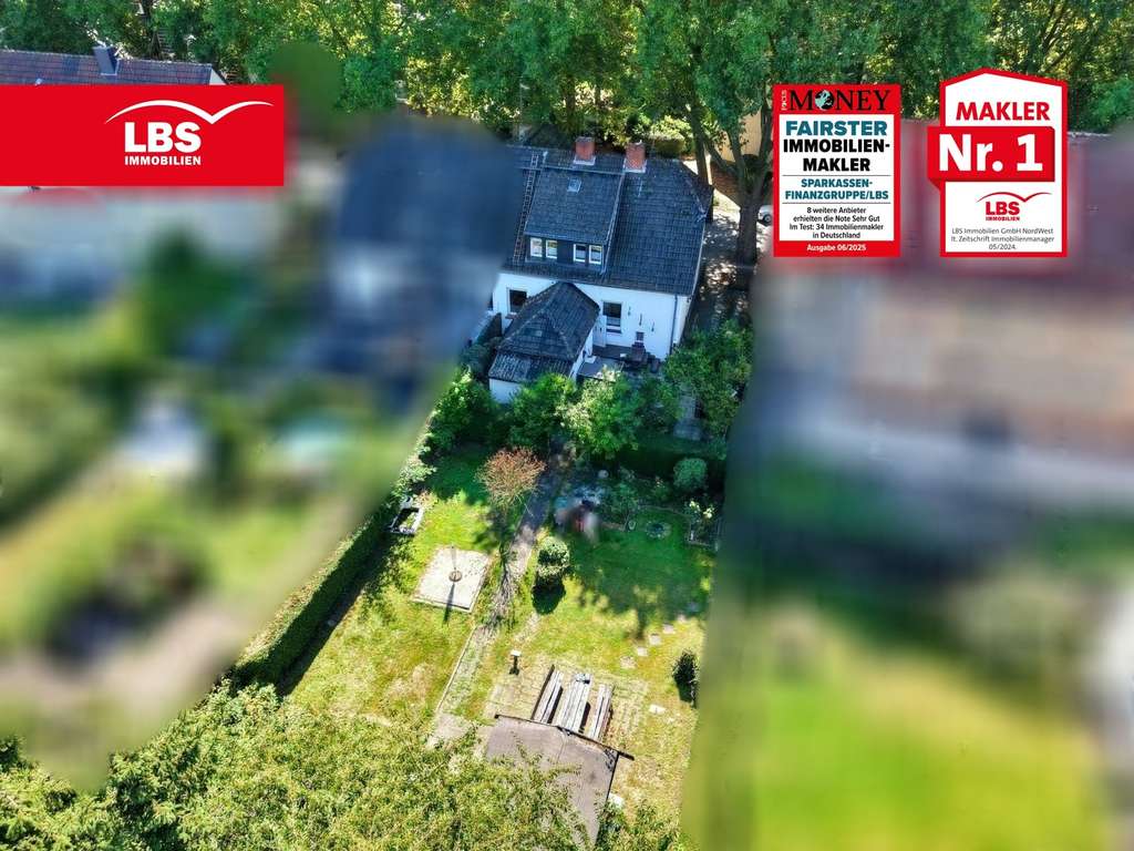 Zwei Wohnungen zu einem Haus vereint – saniertes Altbauobjekt in Horst